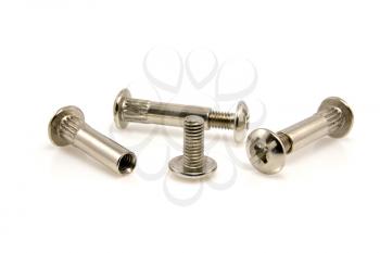 Royalty Free Photo of a Set of Screw Bolts