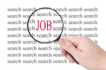 Royalty Free Photo of a Job Search Concept