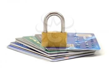 Royalty Free Photo of a Secure Banking Concept