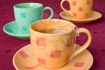 Royalty Free Photo of Teacups