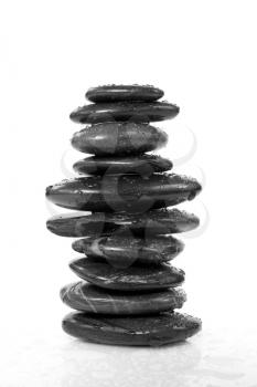 Royalty Free Photo of a Stack of Stones