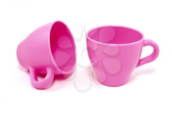 Royalty Free Photo of Two Plastic Cups