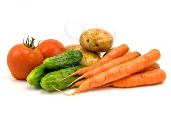Royalty Free Photo of a Pile of  Vegetables