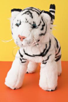Royalty Free Photo of a Tiger Stuffed Animal