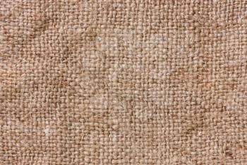 Close up of  Burlap texture. Can be used as background
