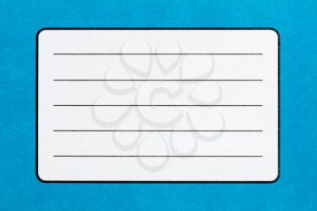 Blank name label of blue Exercise book
