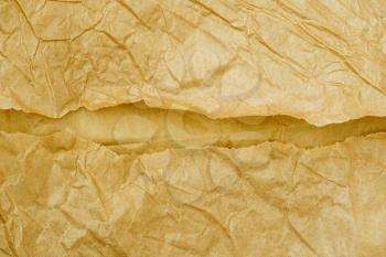 Torn brown paper texture, can be used as background