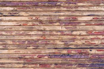 Backgrounds and texture concept - wall of weathered wooden planks
