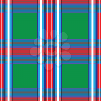 Royalty Free Clipart Image of a Tartan Background