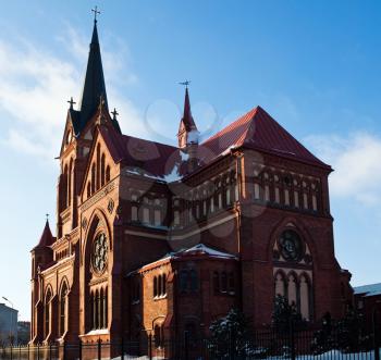 St.George cathedral in Jelgava city, Latvia