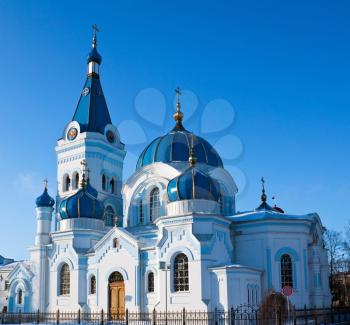 St. Simeon and St. Anna orthodox cathedral in Jelgava city, Latvia