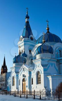 St. Simeon and St. Anna orthodox cathedral in Jelgava, Latvia