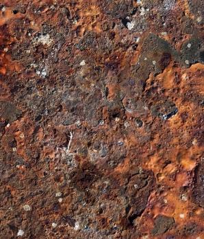 Pattern of the rusty metal texture 