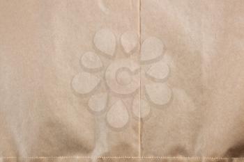 Surface of the paper bag