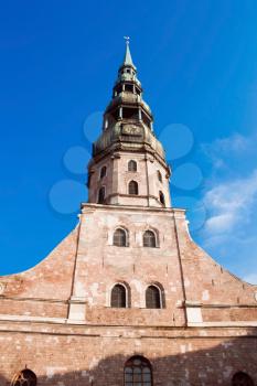 St. Peter's Church in the Old Riga, Latvia