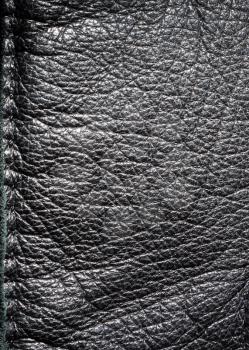 Leather cloth element for texture or background