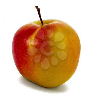 Beautiful apple isolated on white background