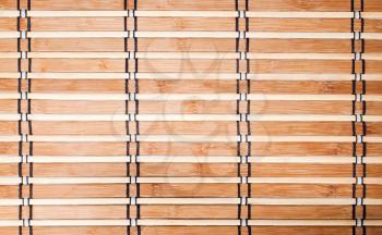 Wooden bamboo napkin texture for background