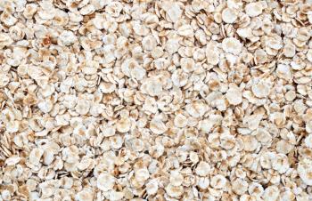 Oat flakes texture or background