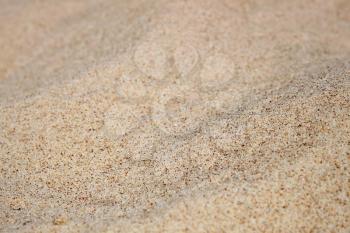 Beach sand surface