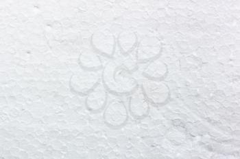 Pattern of the white styrofoam surface
