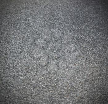 Newly placed asphalt surface
