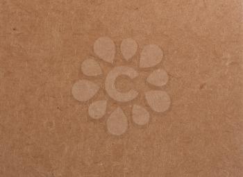 Empty brown cardboard surface