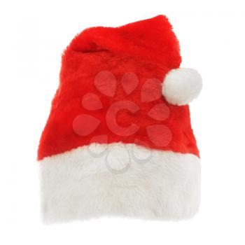 Christmas holiday hat on white