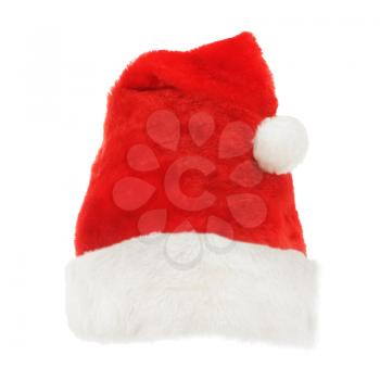 Christmas holiday hat on white