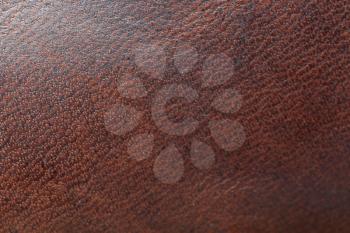 Brown leather surface