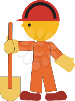 Royalty Free Photo of a Construction Worker