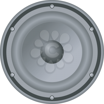 Royalty Free Clipart Image of an Audio Speaker