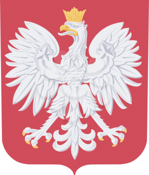 An image of the national coat of arms of Poland