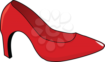vector illustration of woman shoes