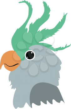 vector illustration of parrot