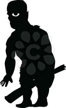silhouette of cyclops
