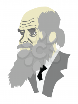 Charles Darwin famous scientist and author of theory of evolution,
naturalist, geologist and biologist