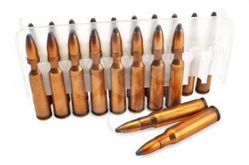 Royalty Free Photo of Gun Cartridges