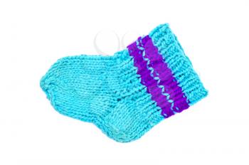 Royalty Free Photo of a Knitted Baby Sock