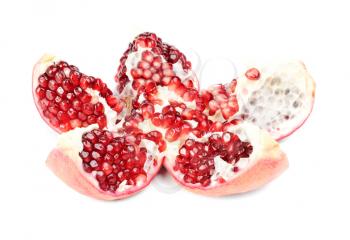 Royalty Free Photo of Pomegranate Pieces