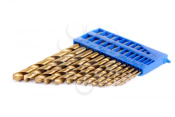 Royalty Free Photo of Drill Bits Lying Down