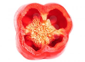 Royalty Free Photo of Sliced Red Pepper