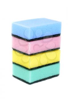 Royalty Free Photo of Stacked Sponges