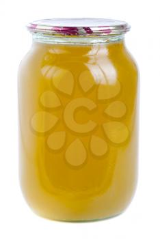 Royalty Free Photo of a Jar of Honey