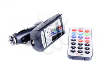 Royalty Free Photo of an MP3 Player and Remote