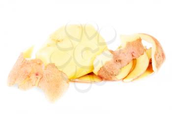 Royalty Free Photo of Peeled Potatoes