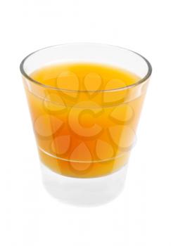 juice in a glasses isolated  on  white background 
