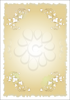 Royalty Free Clipart Image of Old Paper