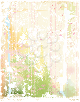 grunge background in watercolor style