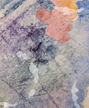 abstract watercolor background  with blots